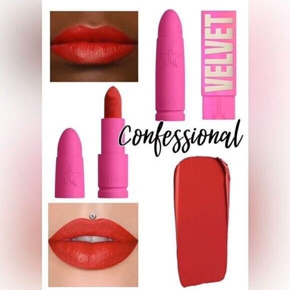 Jeffree Star Velvet Trap Lipstick In Confessional NIB